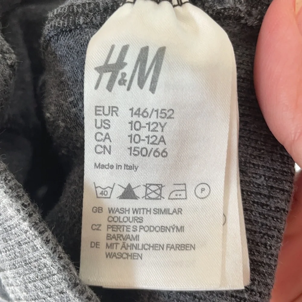 H&M Grey tights Sz 10-12 Yrs